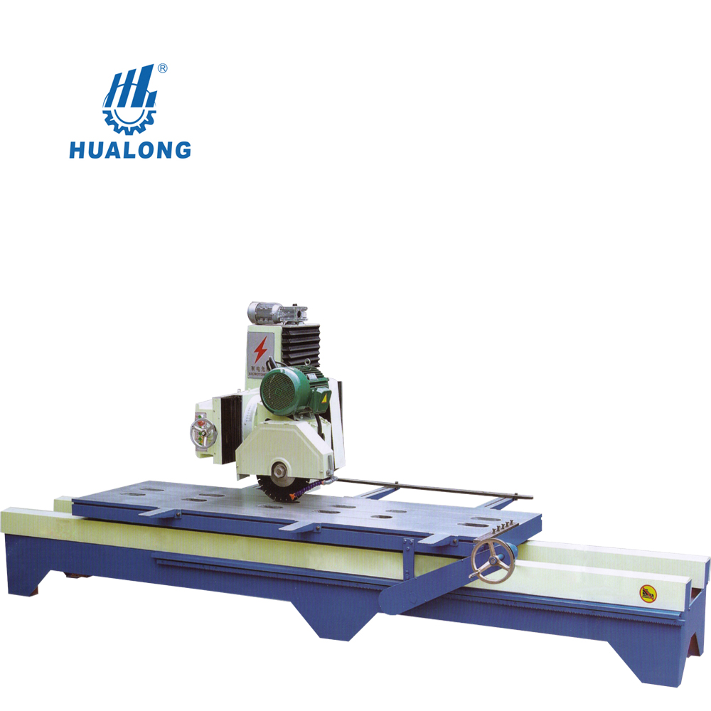 HUALONG taş makine üreticisi HSQ-2800 Granit mermer için elmas diskli Manuel Taş kenar Kesme Makinesi
