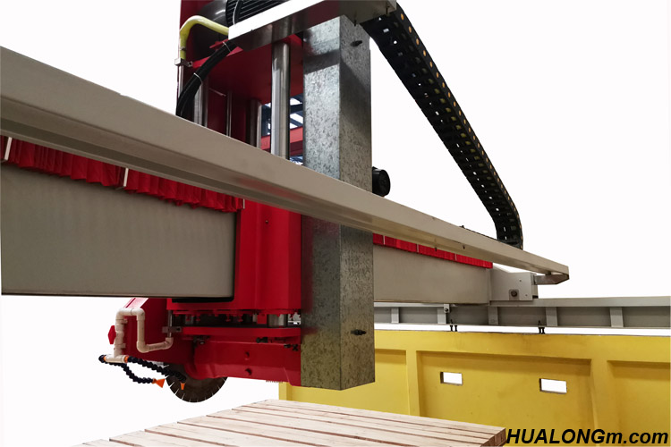 Otomatik Kızılötesi Otomatik Köprü testere granit, mermer Taş döşeme Kesme Makinası ekipmanları