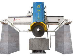 HUALONG Taş Makineleri Ağır Hizmet Tipi Çok Bıçaklı Taş Köprü Granit Mermer için Blok Kesme Makinesi Testere HLQY-32-1700