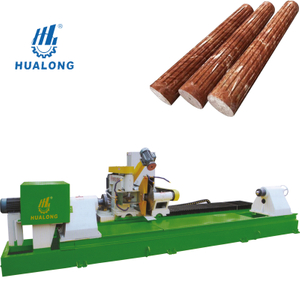 Hualong Stone Machinery Mermer Granit Roma Sütunları için Çok Fonksiyonlu Doğal Taş Şekillendirme Makinesi HLLMZ-600